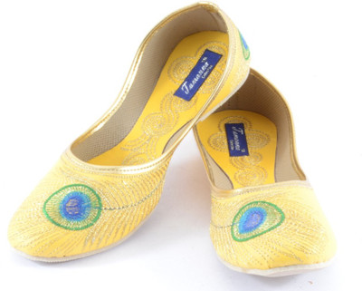 Tamanna Bellies For Women(Yellow