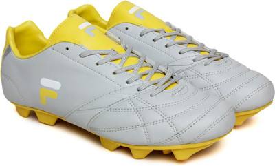 

Fila Football Shoes For Men(Grey), A0gry/yel