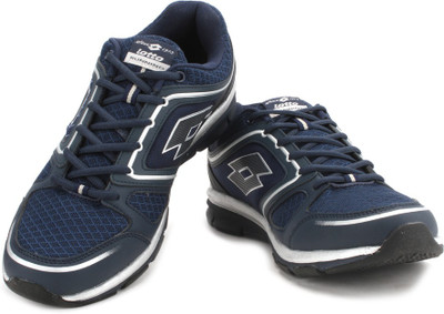 

Lotto ANDROMEDA III Running Shoes For Men(Blue, Silver), Navy/silver