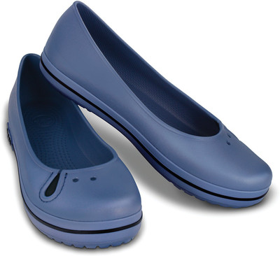 

Crocs Crocband Flat Casuals For Women(Blue