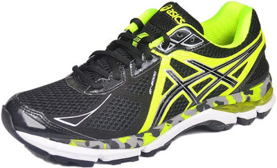 

Asics GT-2000 3 Men Running Shoes For Men(Black, Yellow