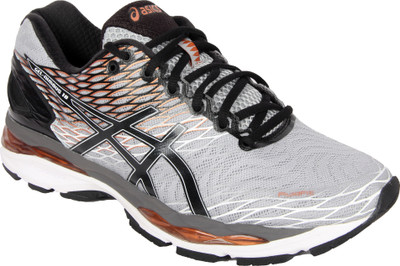 

Asics Gel-Nimbus 18 Running Shoes For Men(Grey, Midgrey::black::copper
