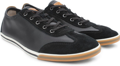

Clarks Mego Race Men Genuine Leather Sneakers For Men(Black