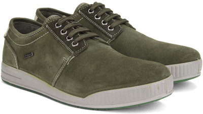 

Woodland Leather Sneakers For Men(Olive, Olive green