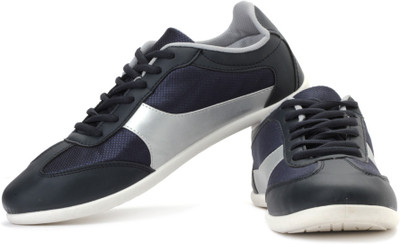 

Globalite Wings Leisure Walking Shoes For Men(Navy, Silver, White