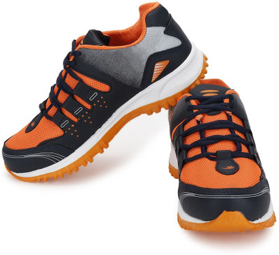 

RhyMax Walking Shoes For Men(Orange, Navy