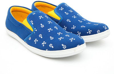 

Drex Canvas Shoes For Men(Blue, Yellow, Sky blue