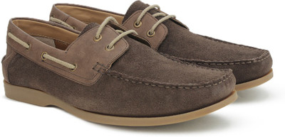 

Ruosh Boat Shoes For Men(Brown