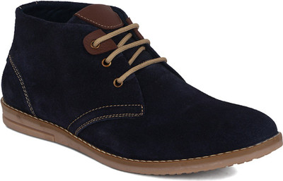 

Kielz Blue Men's Lace Ups Corporate Casual Shoes For Men(Blue)