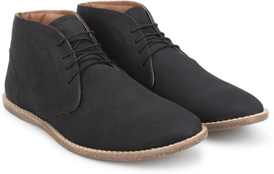 

Knotty Derby Thomas Chukka Corporate Casuals For Men(Black