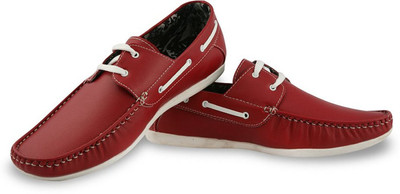 

Rosso Italiano Loafers For Men(Red