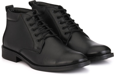 

Knoos Hiking Boots Lace Up For Men(Black