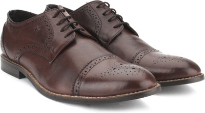 

Arrow Men Genuine Leather Corporate Casuals For Men(Brown)