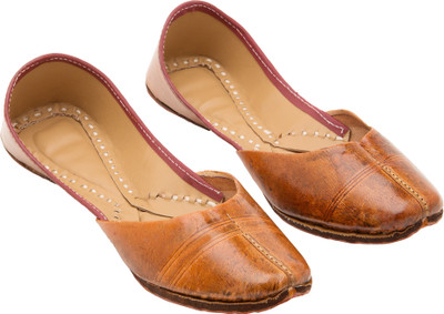 ROYAL COLLECTION Brown Jutis For Women(Brown)