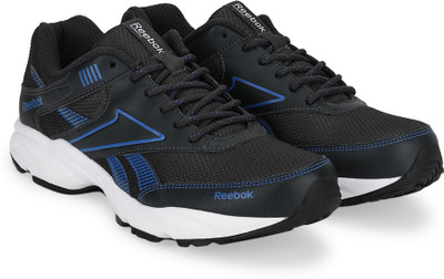 

REEBOK EXCLUSIVE RUNNER 3.0 Running Shoes For Men(Black, Gravel/vital blue/white