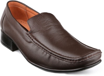 

Escaro Leather Loafers For Men(Brown