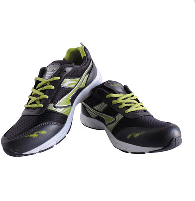 

Lancer Ireland Dark Grey & Parrot Green Running Shoes For Men(Grey, Green