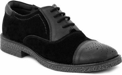 

tZaro Corporate Casuals Shoes For Men(Black)