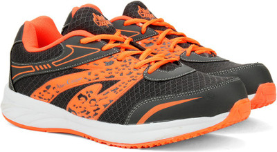 

Allen Cooper AC-1007 Running Shoes For Men(Grey, D.grey/f.orange