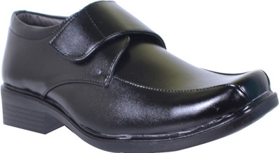 

JK Port Black Party Wear Formal Shoe Slip On For Men(Black