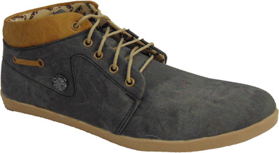 

Vayu Denim Casual Shoes For Men(Grey)