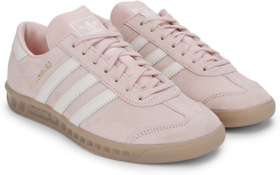 

ADIDAS ORIGINALS HAMBURG W Sneakers For Women(Pink, White, Vappnk/owhite/gum4