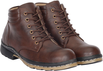 

Kraasa Long Bold Boots For Men(Brown