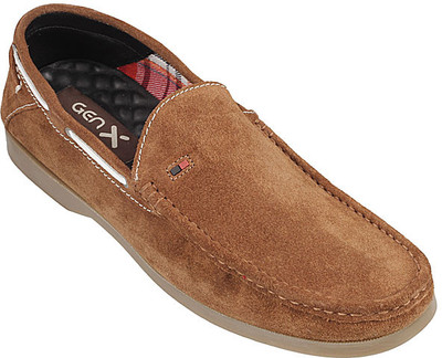 

Metro Genx Loafers For Men(Brown, 12;brown