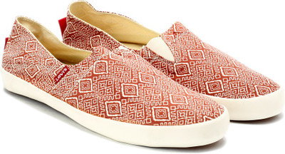 

Levi's Men Loafers For Men(Red, White)