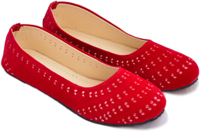 

Myra Cutwork Bellies For Women(Maroon)