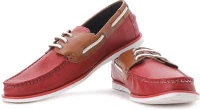 

U.S. Polo Assn Boat Shoes For Men(Red, White, Tan