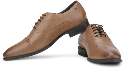 

Hush Puppies By Bata Lace Up Shoes For Men(Brown, Tan light brown
