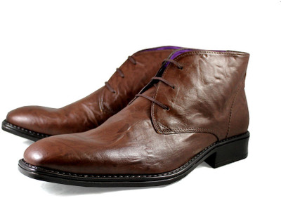 

Knotty Derby Nicolas Chukka Boot Lace Up For Men(Brown