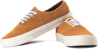 

Vans Authentic Sneakers For Men(Orange, (vintage suede) go