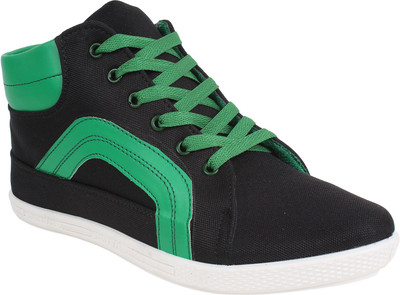 

Popstar Casuals For Men(Black, Green)
