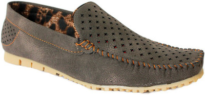 

Promenade Voguish Loafers For Men(Grey, Brown