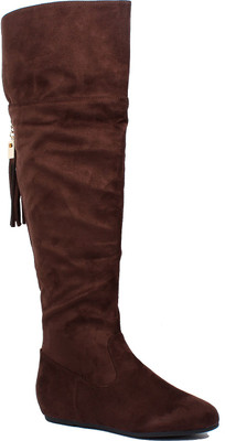 

Foot Candy Boots For Women(Brown, Coffee