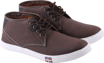 

Go India Store Canvas Shoes For Men(Brown