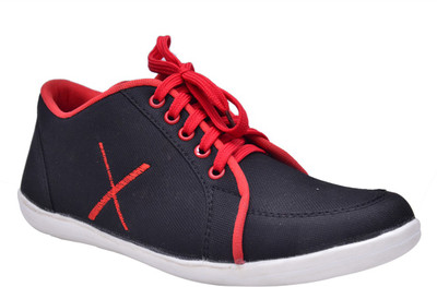 

Fentacia Rock Casual Shoes For Men(Black, Red)