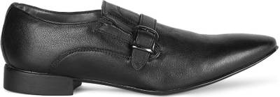 Bata Tom Slipon Men Smooth Leather Monk Strap Shoes