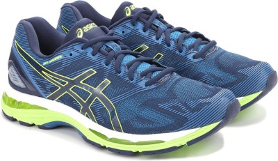 

Asics GEL-NIMBUS 19 Sports Shoe For Men(Blue, 4907