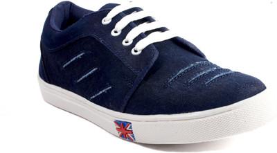 

Maxwell Fashion Guru Navy Canvas Shoes For Men(Navy