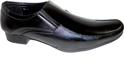 

Activa Black Party Slip On Shoes For Men(Black