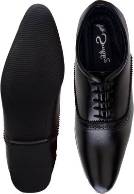 Smoky Wing Tip Party Formal Shoe Lace Up