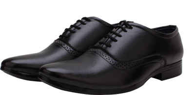 

Smoky Wing Tip Party Formal Shoe Lace Up For Men(Black