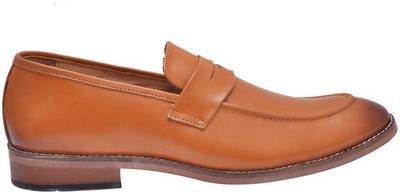 Hirel's Geniune Leather Slip On Mocassion Slip On