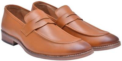 Hirel's Geniune Leather Slip On Mocassion Slip On