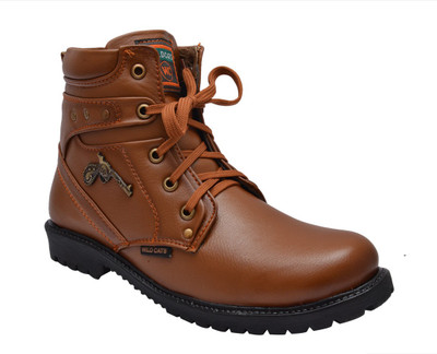 

Turismo WILD CATS Boots For Men(Brown, Tan