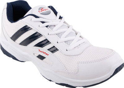 

Action Campus Twister Synthetic and Nylon Mesh Sports Shoes Walking Shoes For Men(White, White blue