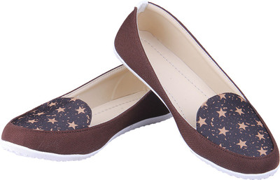 

Goyal Brown Star Loafers For Women(Brown